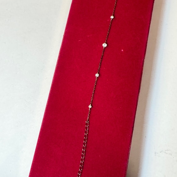 ETE Delicate Gold and Brown Bracelet 925 S - Picture 8 of 12